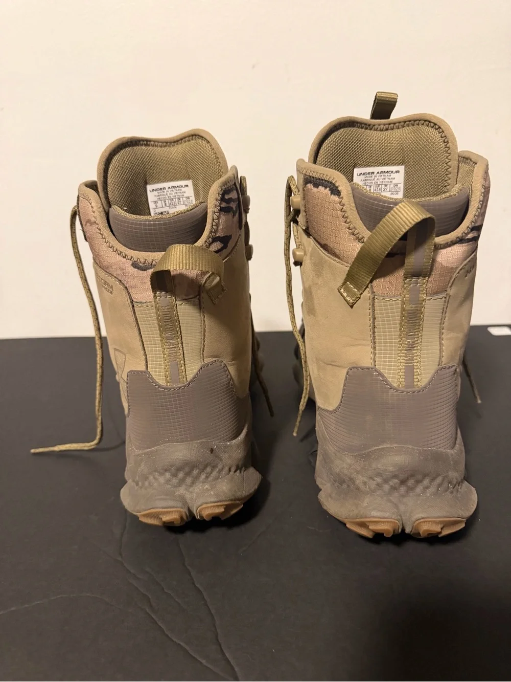 Under Armour Men's Waterproof Hunting Boot in Brown and Camo